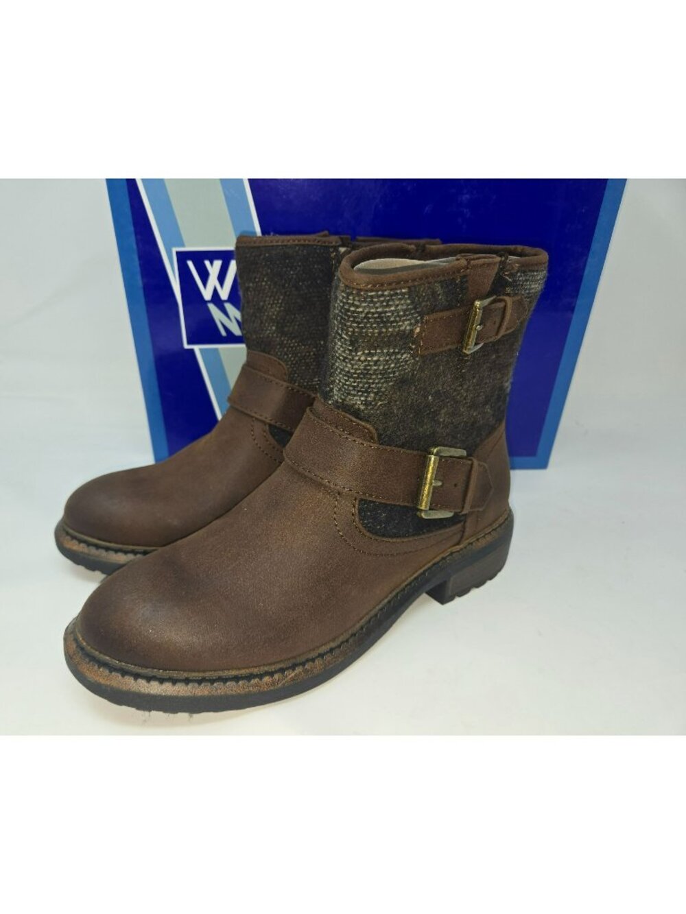White Mountain Womens Carlin Brown Boots Size 6M